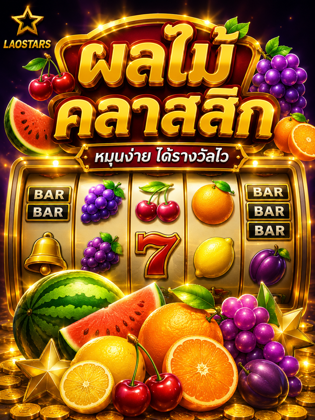 ทำรูปผลไม้คลาสสิก